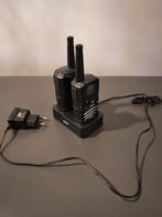 Alecto FR-50 Portofoon Bereik tot 8km en met FM Radio zwart, Gebruikt, Ophalen of Verzenden, Portofoon of Walkie-talkie, 2 to 5 km