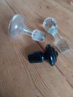 Vintage Flessenstolpen - Set van 3, Antiek en Kunst, Ophalen of Verzenden