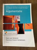 Argumentatie - Frans van Eemeren, Boeken, Ophalen of Verzenden