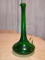 prachtig groen solifleur vaasje, Antiek en Kunst, Ophalen of Verzenden