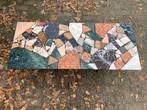 Italiaanse salontafel marmer mozaïek (jaren ’70) terrazzo, Huis en Inrichting, Tafels | Salontafels, Ophalen, Overige materialen