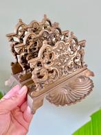 Vintage messing art nouveau brievenhouder postvakje, Ophalen of Verzenden, Gebruikt