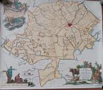 Oude kaart Wijmbritseradeel, Boeken, Atlassen en Landkaarten, Ophalen of Verzenden