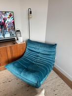 Ligne Roset Togo Eenzit - Velvet Blue, Huis en Inrichting, Eenpersoons, 100 tot 125 cm, Nieuw, Ophalen of Verzenden