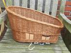 Rieten hondenfietsmand Basil, Dieren en Toebehoren, Ophalen, Zo goed als nieuw, Riet