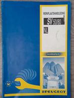 Werkplaatsboek Peugeot SV50 SV80, Ophalen of Verzenden, Gebruikt