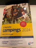 Erkende Campings 2024, Boeken, Reisgidsen, Europa, Ophalen of Verzenden, Zo goed als nieuw, Campinggids