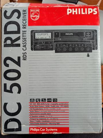 Philips 22 dc 502/00 RDS casette radio voor youngtimer beschikbaar voor biedingen