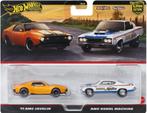 Hotwheels 1:64 Set 2 AMC - AMC Javelin & AMC Rebel Machine, -, Nieuw, Ophalen of Verzenden, Hotwheels