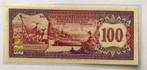 Nederlandse Antillen 100 gulden 1981 geplastificeerd, Postzegels en Munten, Bankbiljetten | Nederland, Los biljet, Ophalen of Verzenden