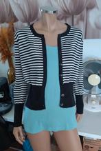 Leuk zwart wit vest van Be Nice maat M 38, Zwart, Ophalen of Verzenden, Gedragen, Be Nice