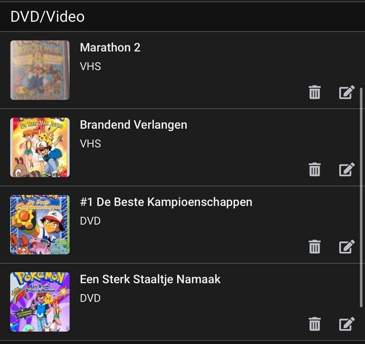 Gezocht: pokemon videobanden vhs dvd, Cd's en Dvd's, Dvd's | Kinderen en Jeugd, Gebruikt, Film, Overige genres, Alle leeftijden