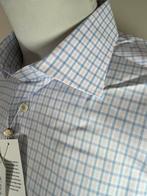 Eton slimfit overhemd maat 44, nieuw, wvp € 199,95, Blauw, Eton, Nieuw, Ophalen of Verzenden