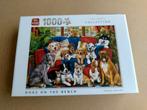 Dogs on the bench puzzel 1000 stukjes, Ophalen, Zo goed als nieuw