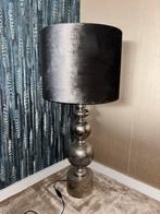 Elegante velvet lamp met chrome voet Eric kuster style, Ophalen of Verzenden, Zo goed als nieuw, Stof, 100 tot 150 cm