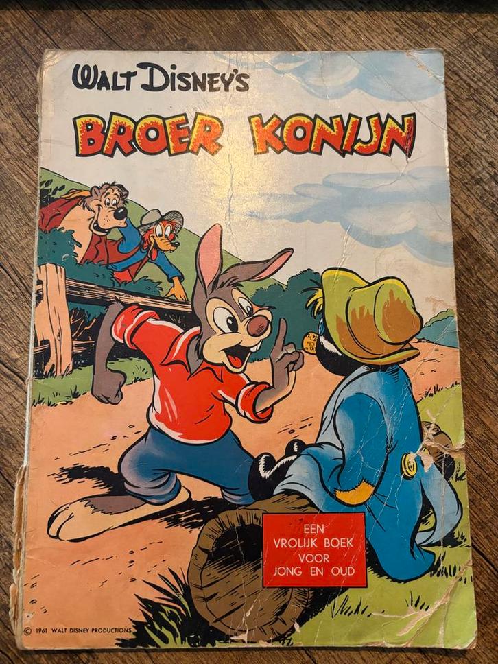 Broer Konijn 1961 - Luxe Uitgave, Boeken, Kinderboeken | Jeugd | onder 10 jaar, Gelezen, Sprookjes, Ophalen of Verzenden