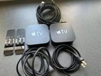 Apple TV 4K (1e generatie) - Set van 2!, Audio, Tv en Foto, Mediaspelers, Ophalen, Zo goed als nieuw, HDMI, Minder dan 500 GB