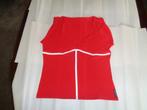 ARMANI rode top met aangeknipte mouwtjes, Kleding | Dames, Tops, Armani, Maat 42/44 (L), Nieuw, Ophalen of Verzenden