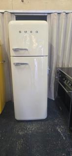 SMEG koelkast Crème LED verlichting, Witgoed en Apparatuur, Koelkasten en IJskasten, Ophalen, 200 liter of meer, Met aparte vriezer