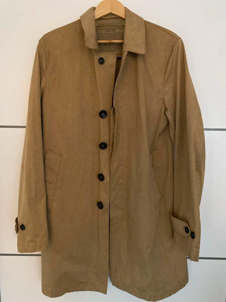 Ten C Trenchcoat kleur beige maat M, Kleding | Heren, Jassen | Zomer, Zo goed als nieuw, Maat 48/50 (M), Beige, Ophalen of Verzenden