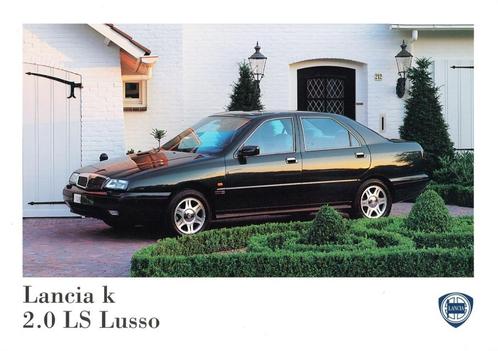 Folder Lancia Kappa 2.0 LS Lusso (ca.1998), Boeken, Auto's | Folders en Tijdschriften, Gelezen, Overige merken, Verzenden
