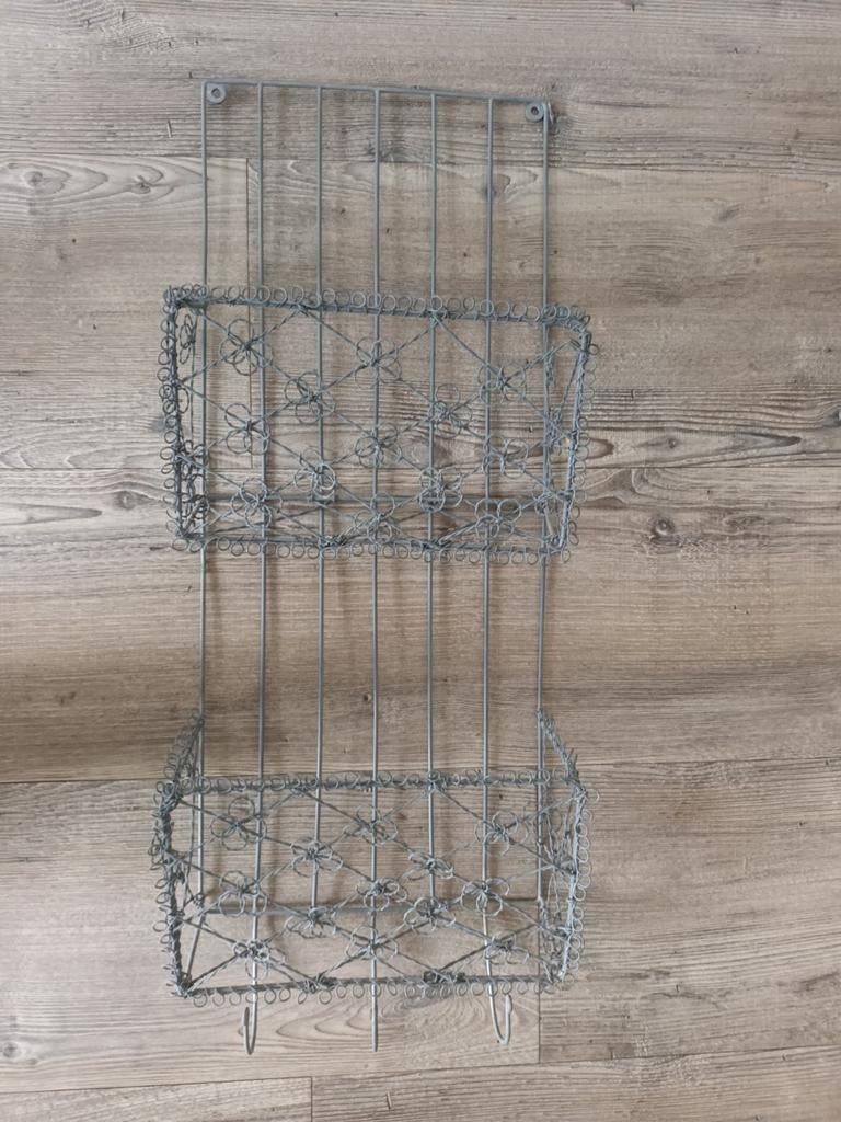Metalen tijdschriftenhouder hangend houder tijdschriften, Huis en Inrichting, Woonaccessoires | Krantenbakken en Lectuurbakken