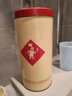 Bolletje beschuitbus vintage retro, Verzamelen, Blikken, Ophalen of Verzenden, Gebruikt, Beschuit, Bolletje