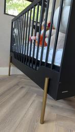 Ledikant kidsmilk zwart, Ophalen, Gebruikt, Ledikant