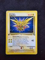 Zapdos 30/62 Fossil 1st Edition Nederlands, Hobby en Vrije tijd, Verzamelkaartspellen | Pokémon, Ophalen of Verzenden, Zo goed als nieuw