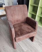 Eetkamerstoelen 4 stuks bruin, Huis en Inrichting, Stoelen, Ophalen, Gebruikt, Bruin, Leer