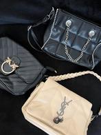 Dames tasses (ysl- gucci), Sieraden, Tassen en Uiterlijk, Tassen | Damestassen, Ophalen, Zo goed als nieuw, Zwart, Schoudertasje