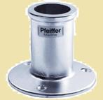 41036 Pfeiffer vlaggenstokhouder Ø16mm rechte opbouw € 12,95, Watersport en Boten, Ophalen of Verzenden, Nieuw, Overige typen