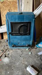 Vintage Blauwe Kachel - Retro Decoratie, Huis en Inrichting, Kachels, Ophalen, Gebruikt, Overige soorten, Vrijstaand