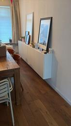 2 IKEA Besta kasten wit, Huis en Inrichting, Ophalen, 100 tot 150 cm, Zo goed als nieuw, Minder dan 25 cm