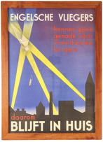 Origineel affiche Tweede Wereld Oorlog - Engelsche vliegers, Verzamelen, Militaria | Algemeen, Nederland, Overige typen, Ophalen of Verzenden
