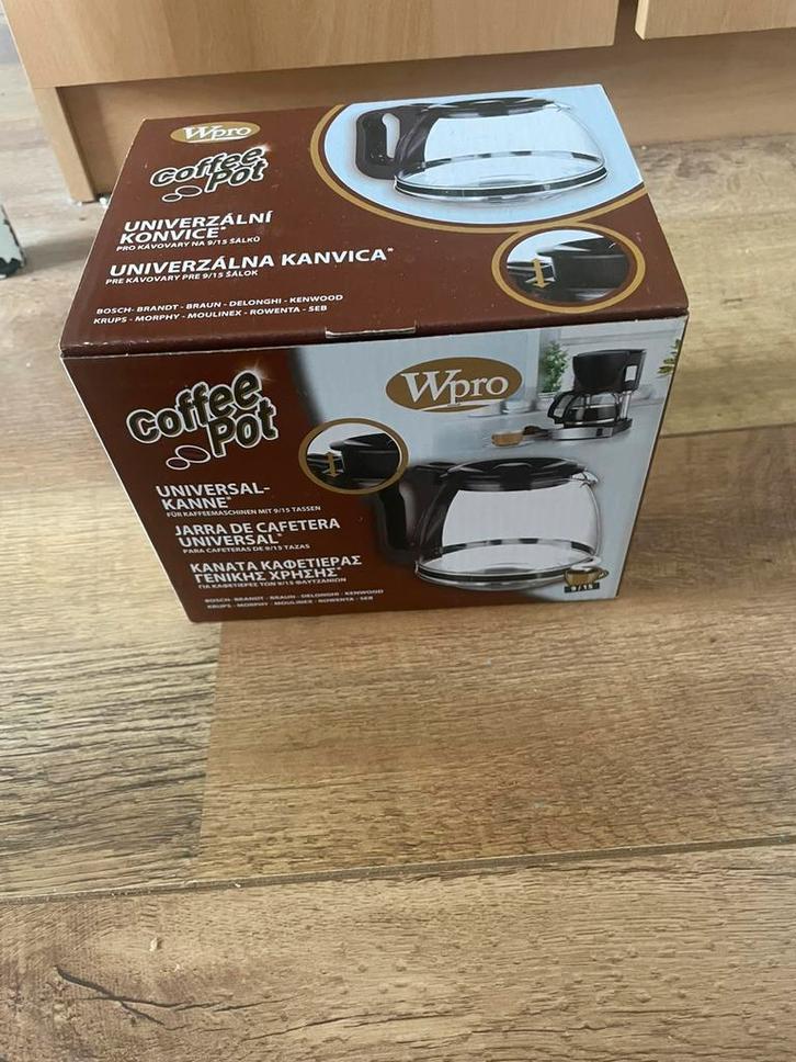 Koffiepot, Witgoed en Apparatuur, Frituurpannen, Nieuw, 4 liter of meer, Ophalen of Verzenden