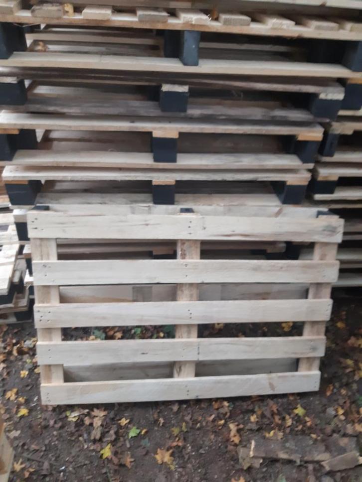 pallets, Doe-het-zelf en Verbouw, Hout en Planken, Zo goed als nieuw, Pallet, Overige houtsoorten, 200 tot 250 cm, Minder dan 25 mm