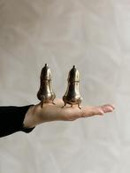 Verzilverde peper en zout stel, Ophalen of Verzenden