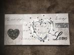 wanddecoratie 'Love', Ophalen of Verzenden, Zo goed als nieuw