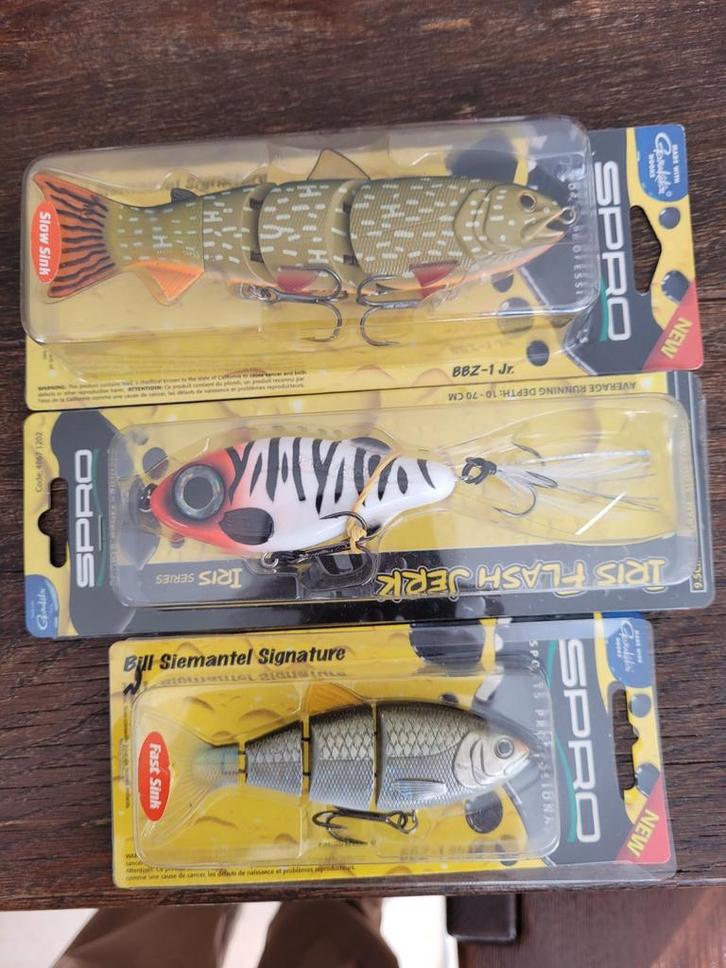 Spro Kunstaas Set - Nieuw in Verpakking, Watersport en Boten, Hengelsport | Roofvissen, Nieuw, Overige typen, Ophalen of Verzenden