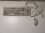 Vintage Medion Toetsenbord KB-9908 + Logitec Muis, Computers en Software, Gebruikt, Toetsenbord en muis-set, Medion, Ophalen of Verzenden