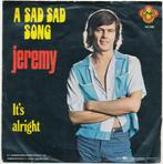 Jeremy - A sad sad song / It's alright, Gebruikt, Verzenden, 7 inch, Single