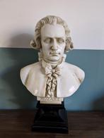 Buste Mozart 45cm hoog, Antiek en Kunst, Kunst | Beelden en Houtsnijwerken, Ophalen of Verzenden