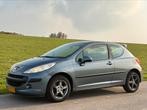 Peugeot 207 1.4 16V 2007 Grijs | airco | cruise | nw apk!!!, Voorwielaandrijving, Euro 5, Stof, Zwart