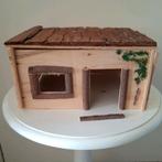 Houten huisje, Ophalen, Gebruikt