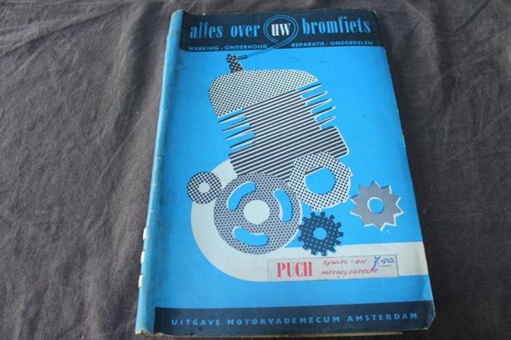 alles over uw bromfiets Puch VS50L VS50D, Fietsen en Brommers, Handleidingen en Instructieboekjes, Gebruikt, Ophalen of Verzenden