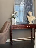 Chique Sidetable | Empire Stijl | Donker Hout | Koopje!, Huis en Inrichting, Ophalen, 100 tot 150 cm, Landelijke Shabby Chique Kuster Rofra Riviera Maison Luxe PR