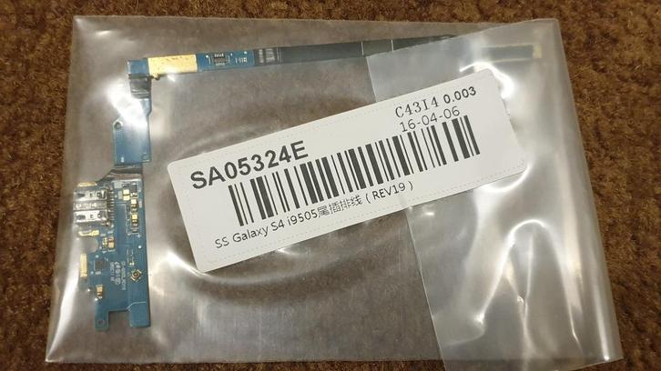 Samsung S4 i9505 micro USB laadpoort - NIEUW !!!, Telecommunicatie, Mobiele telefoons | Toebehoren en Onderdelen, Nieuw, Samsung