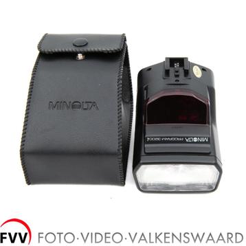 Minolta 3200i flitser in tas voor analoge fotografie beschikbaar voor biedingen