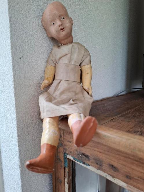 Antieke pop, Antiek en Kunst, Antiek | Speelgoed, Ophalen of Verzenden